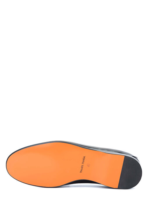 Tamer Tanca Siyah Erkek Deri Loafer 1016 1455 ERK AYK Y24 - Görsel 3