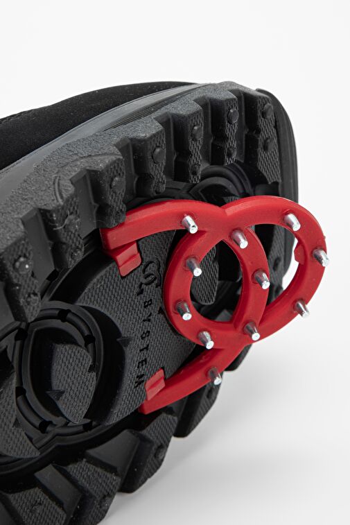 Valmenti Maura Kadın Siyah Deri & Tekstil Kar Botu - Görsel 6