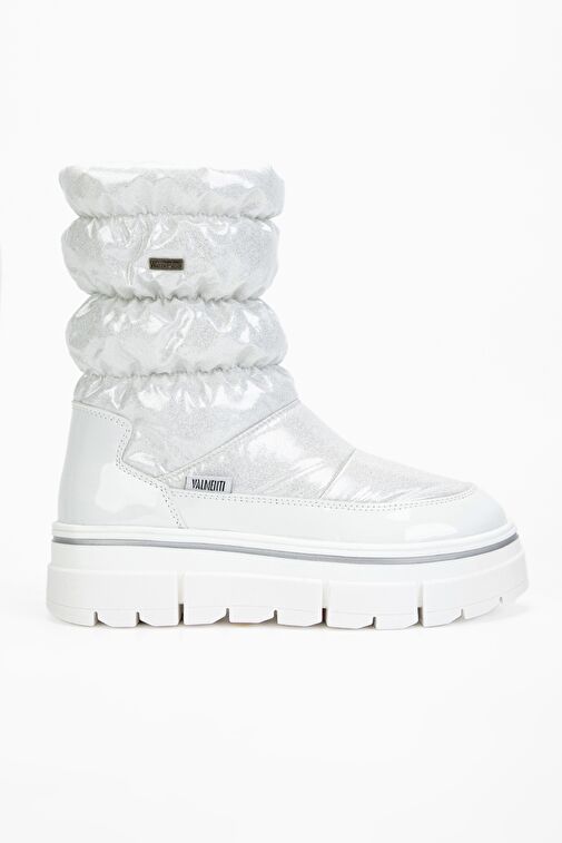 Valmenti Abriana Kadın Beyaz parıltı Deri & Tekstil Kar Botu - Görsel 2