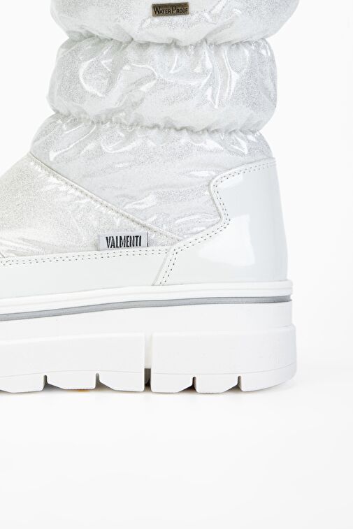 Valmenti Abriana Kadın Beyaz parıltı Deri & Tekstil Kar Botu - Görsel 6