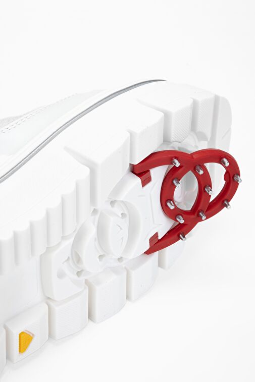 Valmenti Abriana Kadın Beyaz parıltı Deri & Tekstil Kar Botu - Görsel 7