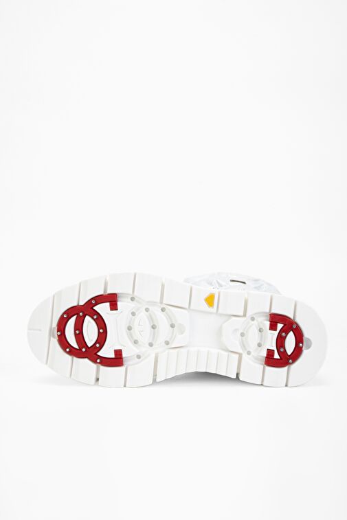 Valmenti Abriana Kadın Beyaz parıltı Deri & Tekstil Kar Botu - Görsel 8