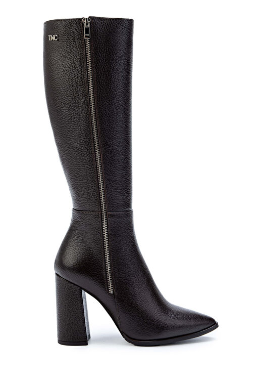 Tamer Tanca Kadın Hakiki Deri Klasik Çizme - Görsel 2