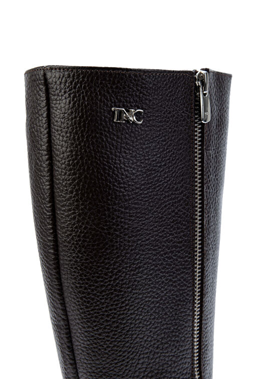 Tamer Tanca Kadın Hakiki Deri Klasik Çizme - Görsel 6