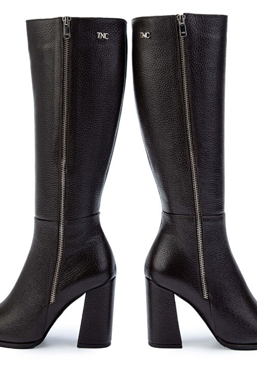 Tamer Tanca Kadın Hakiki Deri Klasik Çizme - Görsel 7