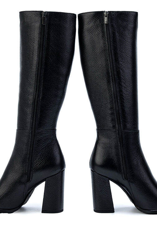 Tamer Tanca Kadın Hakiki Deri Klasik Çizme - Görsel 4