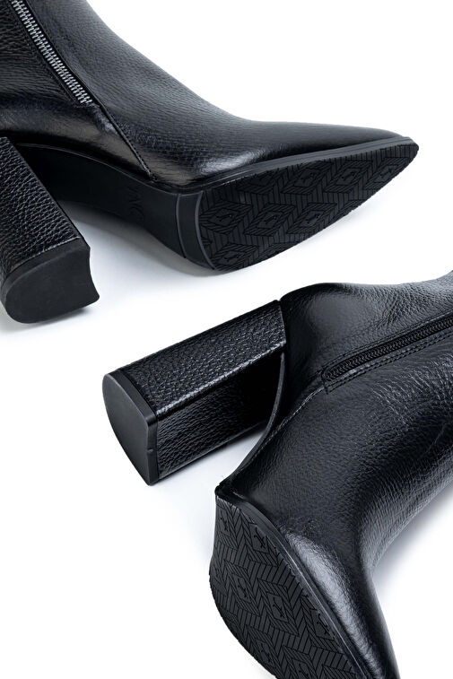 Tamer Tanca Kadın Hakiki Deri Klasik Çizme - Görsel 5