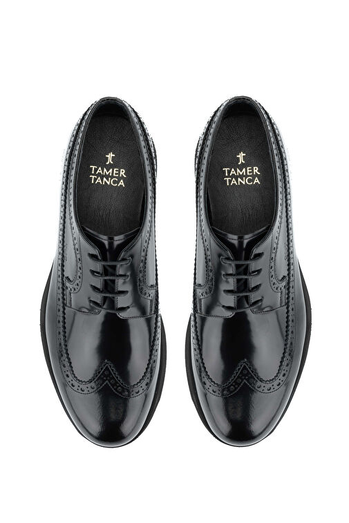 Tamer Tanca Bordo Erkek Deri Günlük Ayakkabı 987 100 ERK AYK Y/24 - Görsel 5