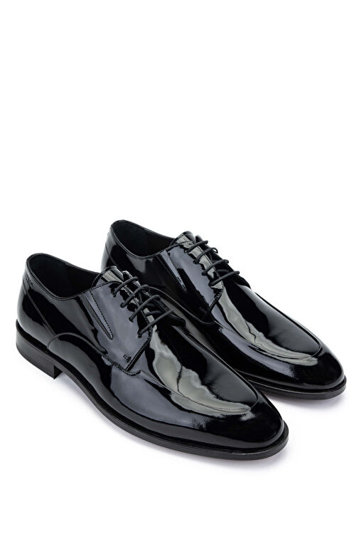 Tamer Tanca Siyah Erkek Rugan Klasik Ayakkabı 537 3140 ERK AYK Y24 - Görsel 3