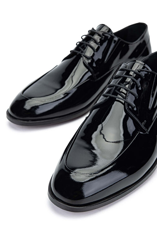 Tamer Tanca Siyah Erkek Rugan Klasik Ayakkabı 537 3140 ERK AYK Y24 - Görsel 4