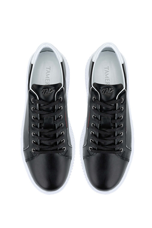 Tamer Tanca Tamer Tanca Erkek Hakiki Deri Siyah Sneakers & Spor Ayakkabı Boyner'de! Siyah - 5. görsel