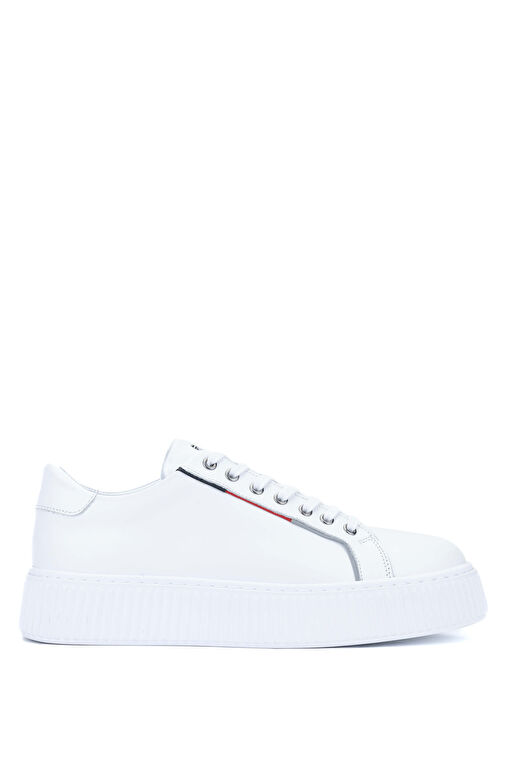 Tamer Tanca Tamer Tanca Siyah-Beyaz Erkek Deri Sneaker 352 20142 ERK AYK Y24 Boyner'de! Beyaz - 2. görsel