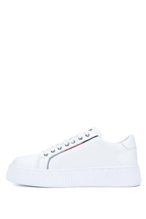 Tamer Tanca Tamer Tanca Siyah-Beyaz Erkek Deri Sneaker 352 20142 ERK AYK Y24 Boyner'de! Beyaz - 3. görsel