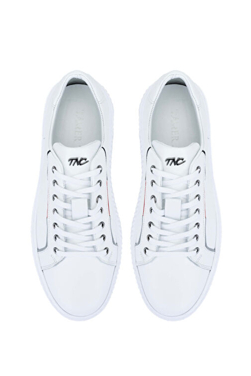 Tamer Tanca Tamer Tanca Siyah-Beyaz Erkek Deri Sneaker 352 20142 ERK AYK Y24 Boyner'de! Beyaz - 5. görsel