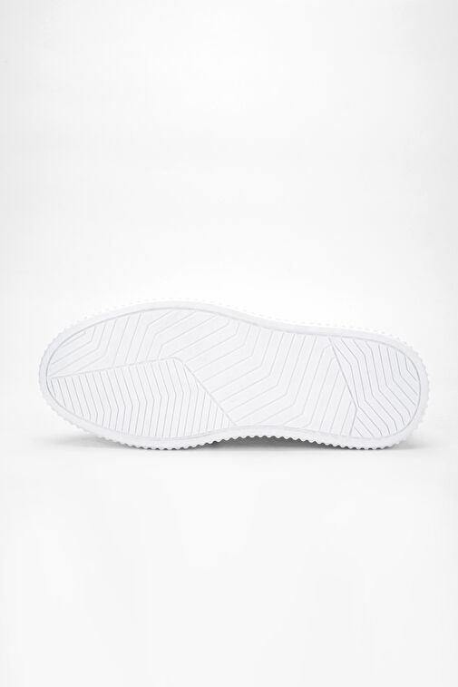 Valmenti Beyaz Erkek Rugan Sneaker 352 20421 ERK AYK Y24 - Görsel 7