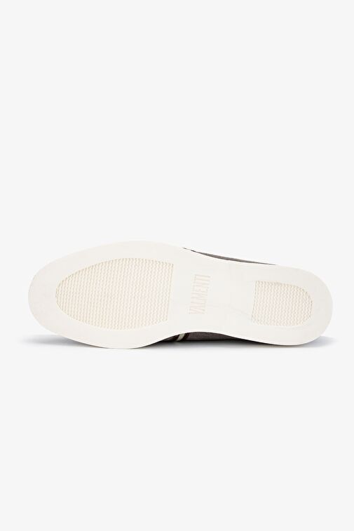 Valmenti Runo Erkek Bej Süet Hakiki Deri Loafer Ayakkabı - Görsel 6