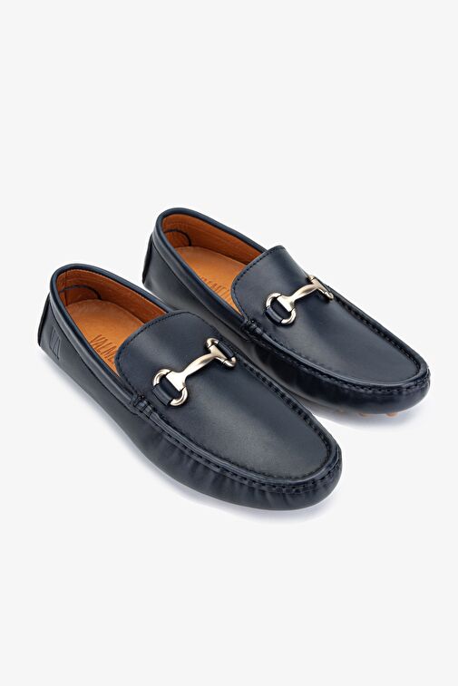 Valmenti Valmenti Nicole Erkek Lacivert Nappa Hakiki Deri Loafer Ayakkabı Boyner'de! Lacivert - 3. görsel