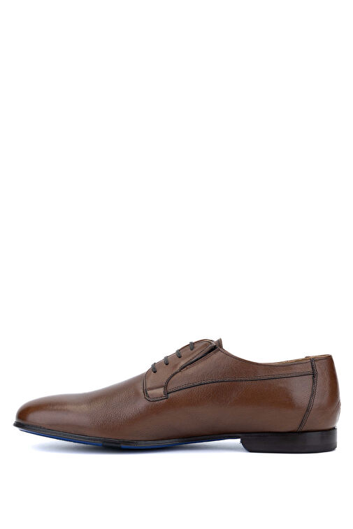 Mario Bruni Erkek Hakiki Deri Kahverengi Klasik Ayakkabı - Görsel 3