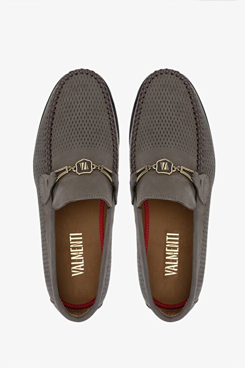 Valmenti Ester Erkek Kum Nubuk Hakiki Deri Loafer Ayakkabı - Görsel 6