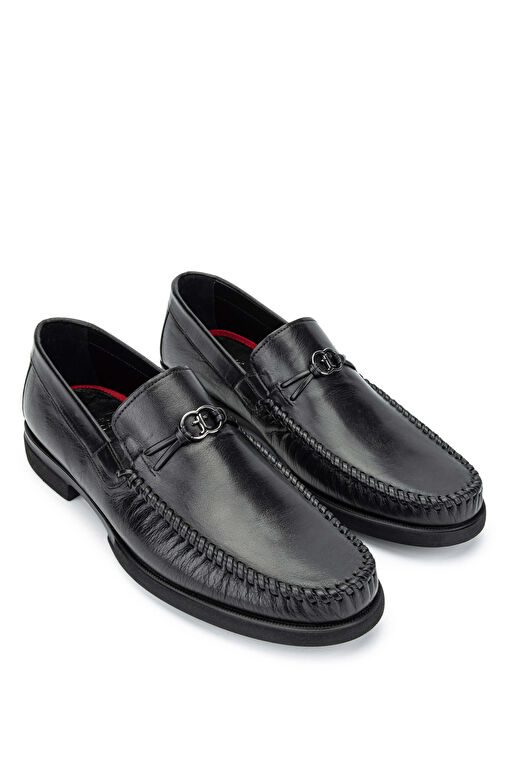 Tamer Tanca Kahverengi Erkek Deri Loafer 1008 2829 ERK AYK Y24 - Görsel 3