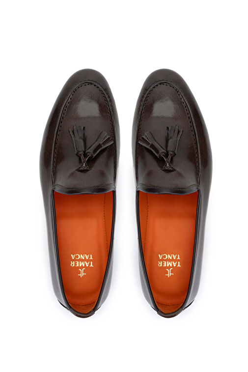 Tamer Tanca Siyah Erkek Deri Loafer 342 8740 ERK AYK Y24 - Görsel 6