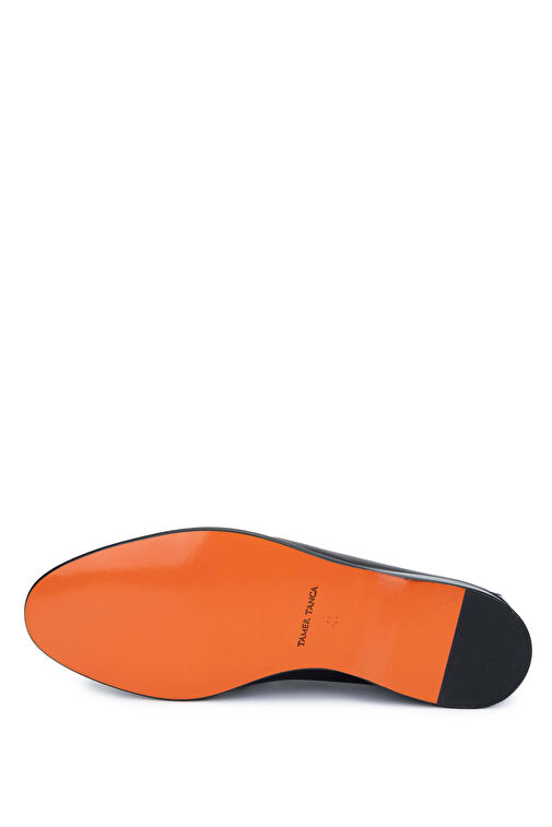 Tamer Tanca Erkek Hakiki Deri Siyah Loafer Ayakkabı - Görsel 5