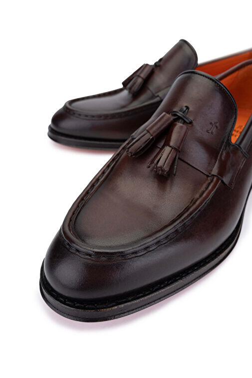 Tamer Tanca Siyah Erkek Süet Loafer 342 8753 ERK AYK Y24 - Görsel 4