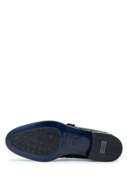 Tamer Tanca Erkek Hakiki Deri Siyah Klasik Ayakkabı - Görsel 4