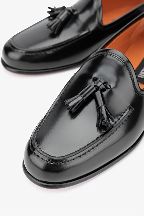 Valmenti Rachele Erkek Siyah Açma Hakiki Deri Loafer Ayakkabı - Görsel 4