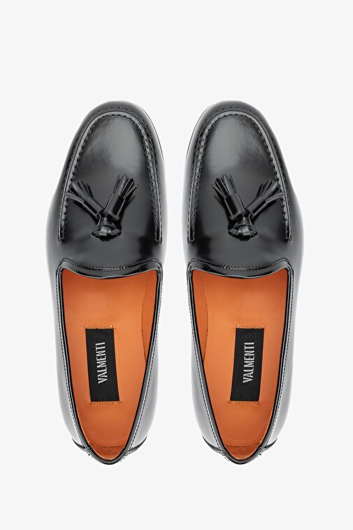 Valmenti Rachele Erkek Siyah Açma Hakiki Deri Loafer Ayakkabı - Görsel 6