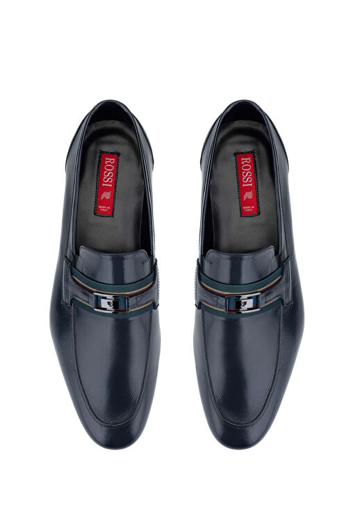 ROSSI Kahverengi Erkek Deri Loafer 668 1090 ERK AYK Y24 - Görsel 5