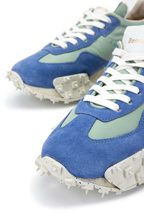 Barracuda Kadın Tekstil Deri Lacivert/Yeşil Sneakers & Spor Ayakkabı - Görsel 4