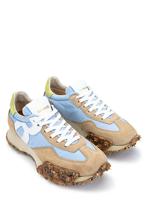 Barracuda Barracuda Kadın Tekstil Deri Vizon/Mavi Sneakers & Spor Ayakkabı | Boyner Vizon - 3. görsel