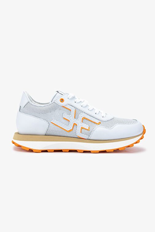 Valmenti Valmenti Beyaz Turuncu Fabi Erkek Hakiki Deri Beyaz/Turuncu Sneakers & Spor Ayakkabı Boyner'de! Beyaz Turuncu - 2. görsel