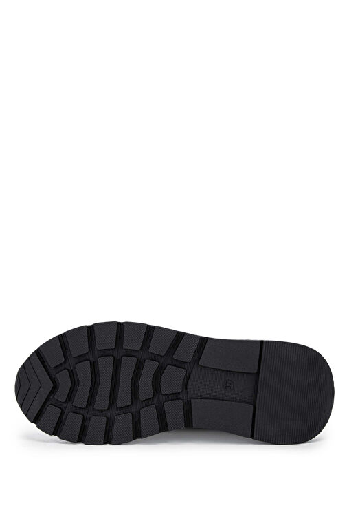 Tamer Tanca Siyah Kadın Deri Sneaker 231 422 BN AYK Y24 - Görsel 14