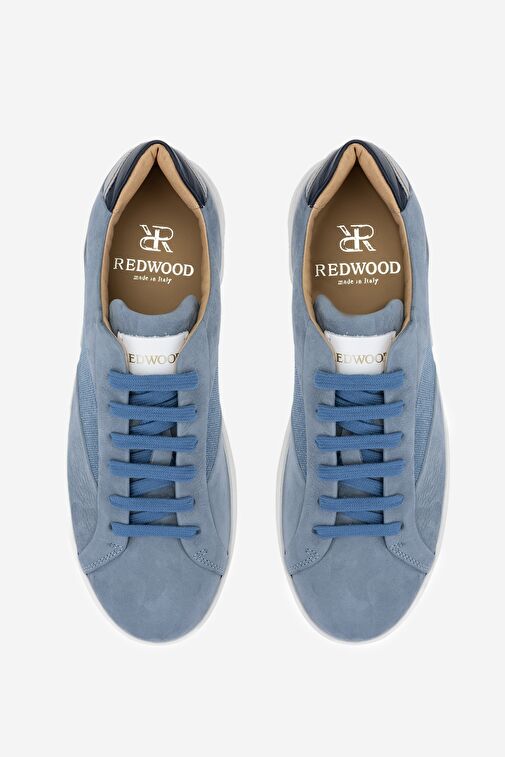 Valmenti Redwin Erkek Jean Tekstil Deri Sneakers & Spor Ayakkabı - Görsel 5