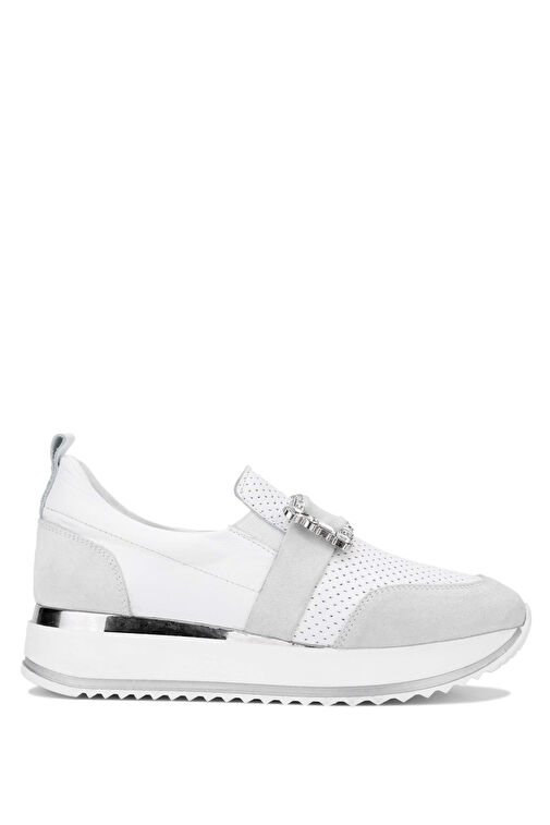 Tamer Tanca Siyah Kadın Deri Sneaker 923 TT-900 BN AYK Y24 - Görsel 2