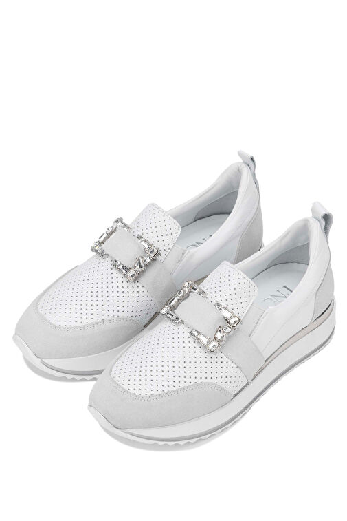 Tamer Tanca Siyah Kadın Deri Sneaker 923 TT-900 BN AYK Y24 - Görsel 3