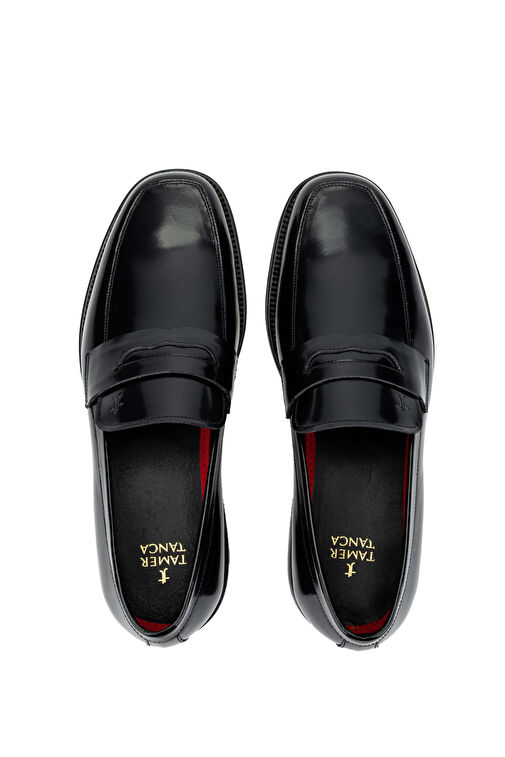 Tamer Tanca Siyah Erkek Deri Loafer 183 29901 ERK AYK Y24 - Görsel 6