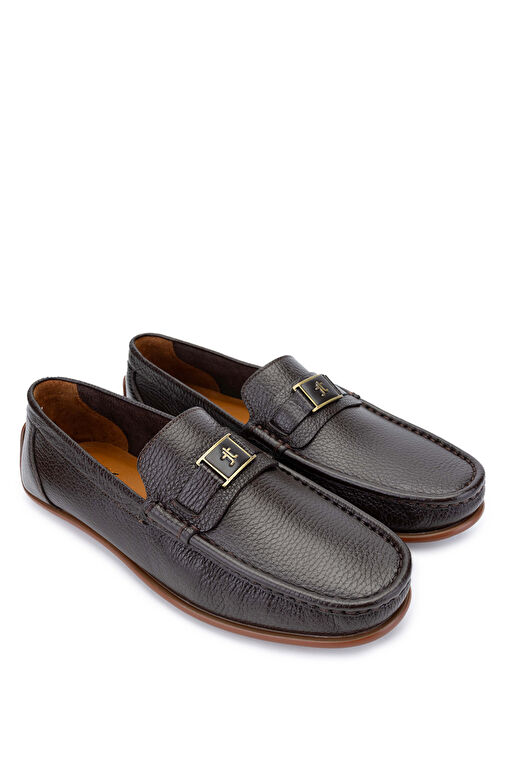 Tamer Tanca Siyah Erkek Deri Loafer 537 3429 ERK AYK Y24 - Görsel 3