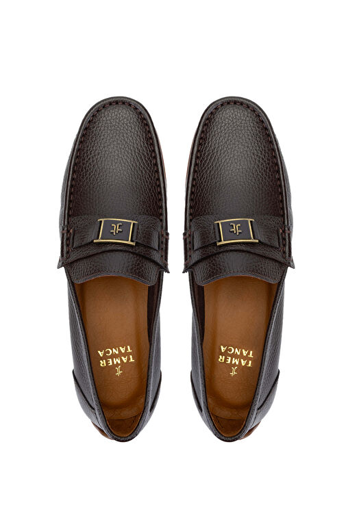 Tamer Tanca Siyah Erkek Deri Loafer 537 3429 ERK AYK Y24 - Görsel 6