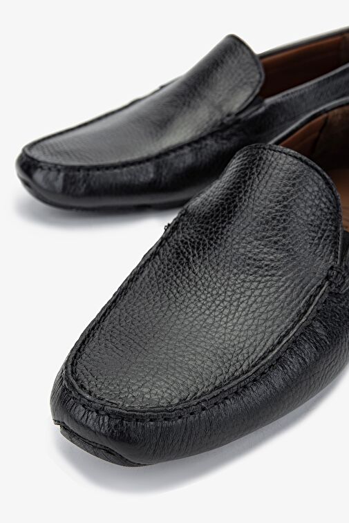 Valmenti Valmenti Agathe Erkek Siyah gyk Hakiki Deri Loafer Ayakkabı Boyner'de! Siyah - 4. görsel