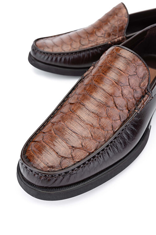 Tamer Tanca Siyah Erkek Deri Loafer 1008 1453 ERK AYK Y24 - Görsel 4