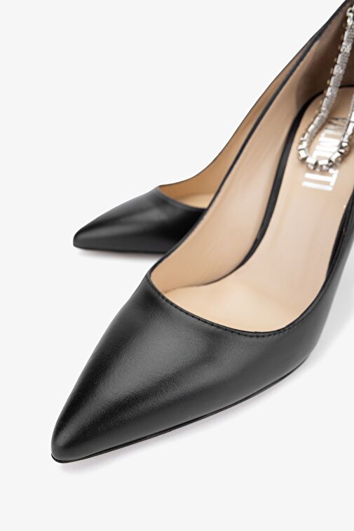 Valmenti Gold Kadın Deri Stiletto 613 27350 BN AYK Y24 - Görsel 4