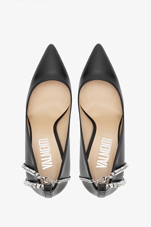 Valmenti Gold Kadın Deri Stiletto 613 27350 BN AYK Y24 - Görsel 7