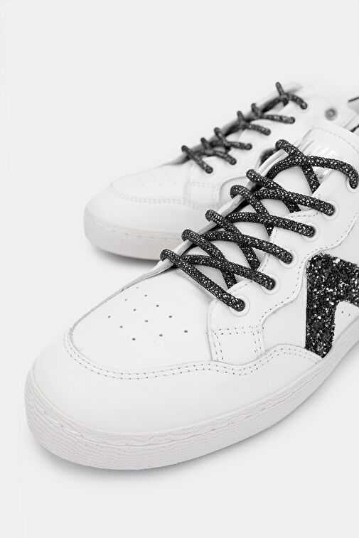 Valmenti Beyaz Kadın Deri Sneaker 804 207 BN AYK Y24 - Görsel 3