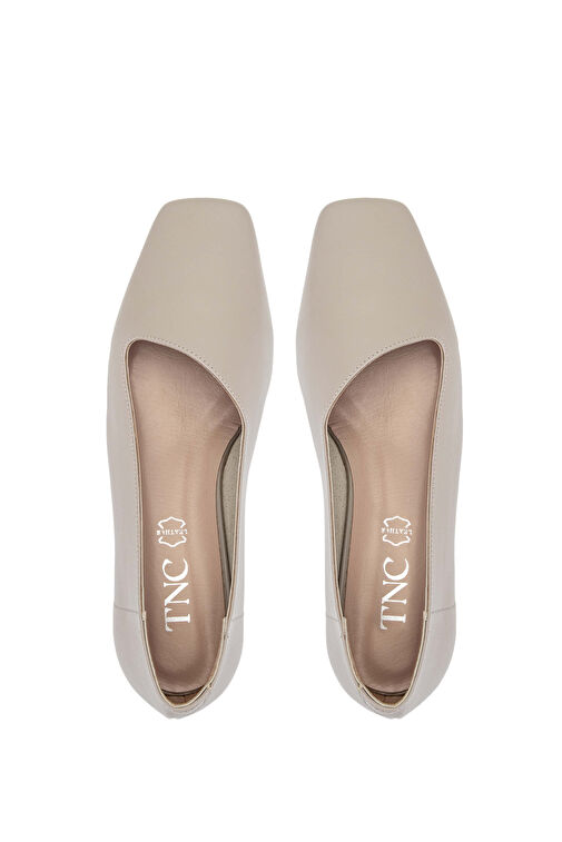 Tamer Tanca Kadın Hakiki Deri Vizon Topuklu Ayakkabı - Görsel 6