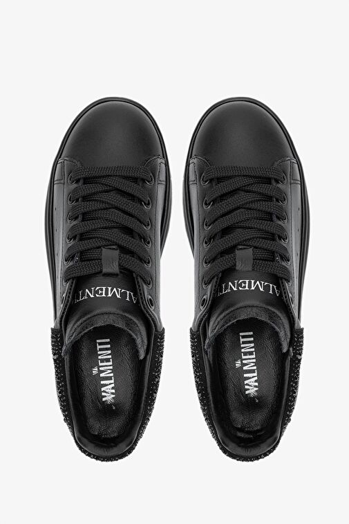 Valmenti Beyaz Kadın Deri Sneaker 1028 165-S3 BN AYK Y24 - Görsel 7