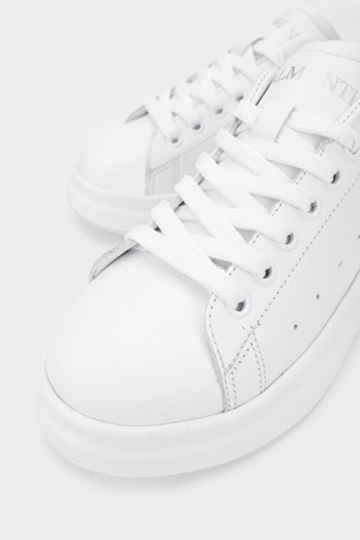Valmenti Eric Kadın Beyaz Hakiki Deri Sneakers & Spor Ayakkabı - Görsel 4