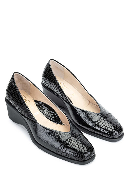 Relax Anatomic Kadın Hakiki Deri Siyah Comfort Ayakkabı - Görsel 3